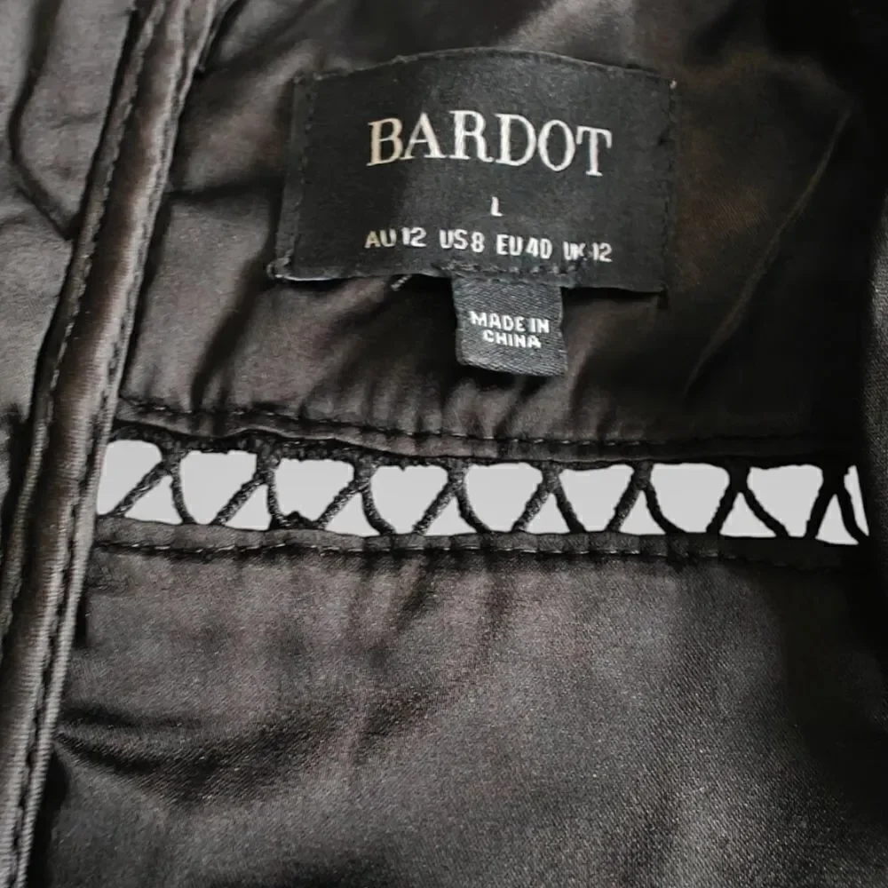 Bardot Black Sexy Lace dress size 8